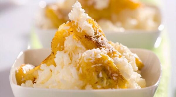 Banana sticky rice